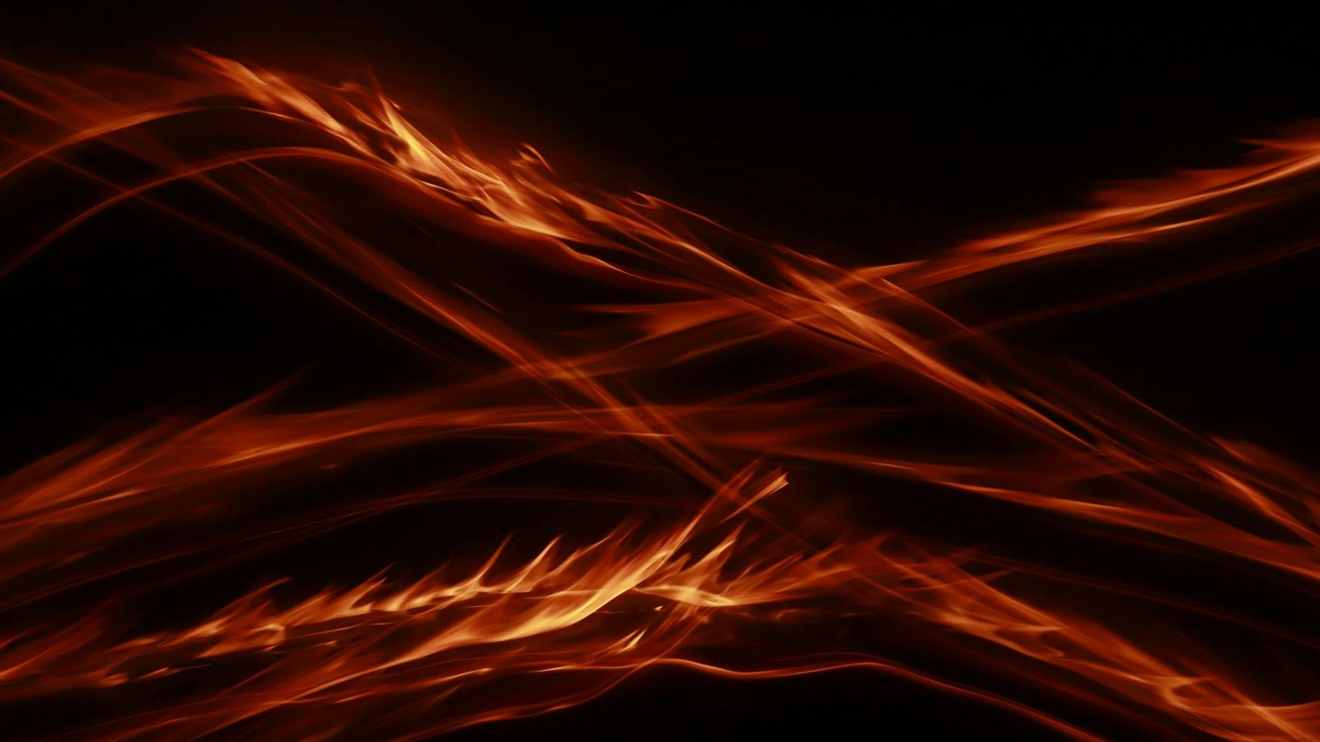 Abstract glowing lines representing energy and breathing rhythm